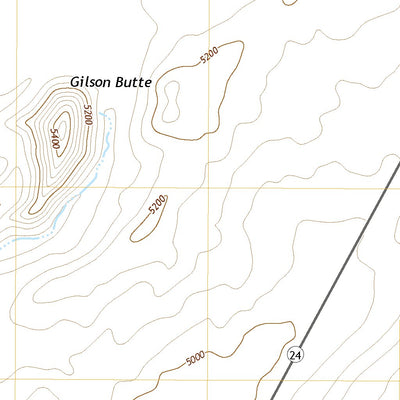 United States Geological Survey Gilson Butte, UT (2020, 24000-Scale) digital map