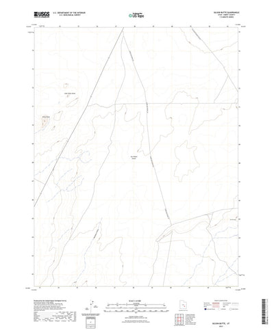 United States Geological Survey Gilson Butte, UT (2023, 24000-Scale) digital map