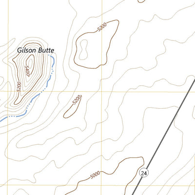 United States Geological Survey Gilson Butte, UT (2023, 24000-Scale) digital map