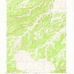 United States Geological Survey Gilsonite Draw, UT (1968, 24000-Scale) digital map