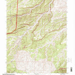 United States Geological Survey Gilsonite Draw, UT (1996, 24000-Scale) digital map