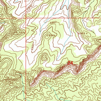 United States Geological Survey Gilsonite Draw, UT (1996, 24000-Scale) digital map