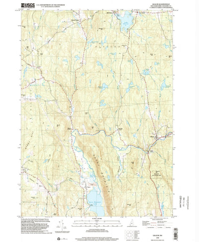 United States Geological Survey Gilsum, NH (1998, 24000-Scale) digital map