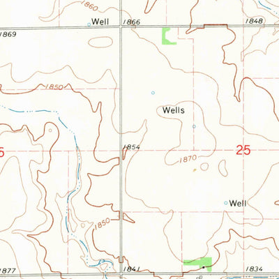 United States Geological Survey Giltner, NE (1967, 24000-Scale) digital map