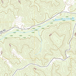 United States Geological Survey Gin Creek, AL (2020, 24000-Scale) digital map