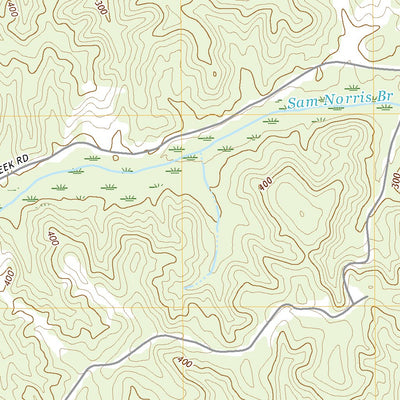 United States Geological Survey Gin Creek, AL (2020, 24000-Scale) digital map