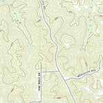 United States Geological Survey Gin Creek, AL (2020, 24000-Scale) digital map