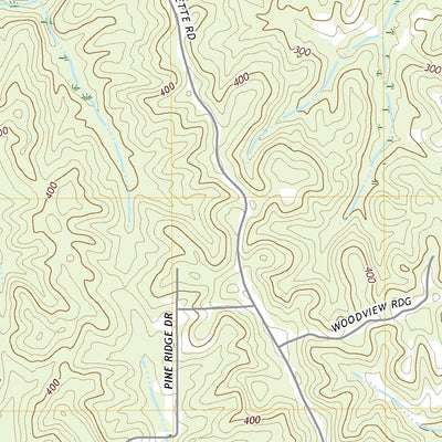 United States Geological Survey Gin Creek, AL (2020, 24000-Scale) digital map
