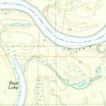 United States Geological Survey Ginhouse Island, AL (1984, 24000-Scale) digital map