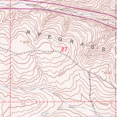 United States Geological Survey Ginkgo, WA (1953, 24000-Scale) digital map