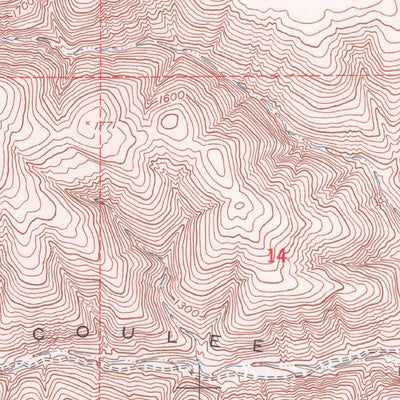 United States Geological Survey Ginkgo, WA (1953, 24000-Scale) digital map