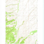 United States Geological Survey Gipsy Lake, MT (1971, 24000-Scale) digital map