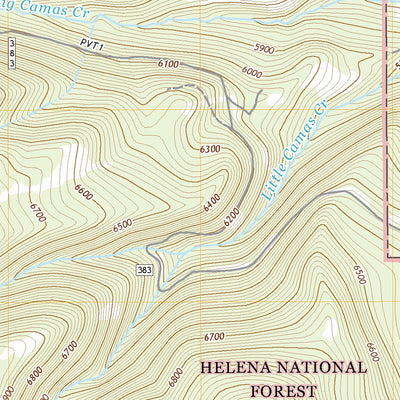 United States Geological Survey Gipsy Lake, MT (2020, 24000-Scale) digital map