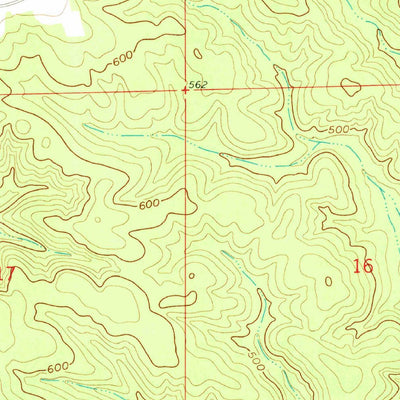United States Geological Survey Gipsy, MO (1963, 24000-Scale) digital map