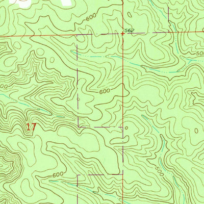 United States Geological Survey Gipsy, MO (1964, 24000-Scale) digital map