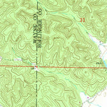 United States Geological Survey Gipsy, MO (1964, 24000-Scale) digital map
