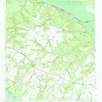 United States Geological Survey Girard, GA-SC (1964, 24000-Scale) digital map