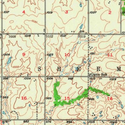 United States Geological Survey Girard, KS (1948, 62500-Scale) digital map