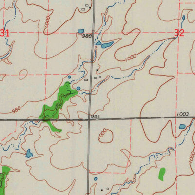 United States Geological Survey Girard, KS (1964, 24000-Scale) digital map