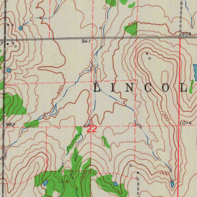 United States Geological Survey Girard, KS (1964, 24000-Scale) digital map