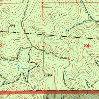 United States Geological Survey Girard Ridge, CA (1998, 24000-Scale) digital map