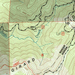 United States Geological Survey Girard Ridge, CA (1998, 24000-Scale) digital map