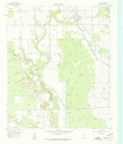 United States Geological Survey Girard, TX (1959, 24000-Scale) digital map