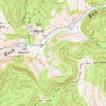 United States Geological Survey Girta, WV (1957, 24000-Scale) digital map