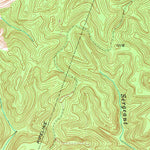 United States Geological Survey Girta, WV (1957, 24000-Scale) digital map