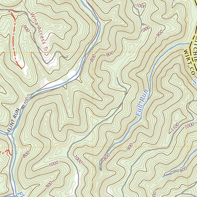 United States Geological Survey Girta, WV (2023, 24000-Scale) digital map