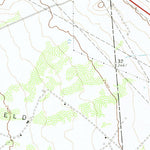 United States Geological Survey Girvin NE, TX (1972, 24000-Scale) digital map