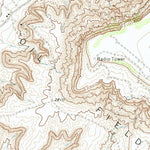 United States Geological Survey Girvin NE, TX (1972, 24000-Scale) digital map