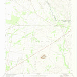 United States Geological Survey Girvin, TX (1972, 24000-Scale) digital map