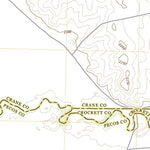 United States Geological Survey Girvin, TX (2022, 24000-Scale) digital map