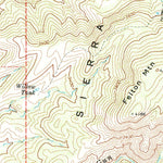 United States Geological Survey Gisela, AZ (1972, 24000-Scale) digital map