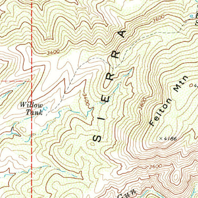 United States Geological Survey Gisela, AZ (1972, 24000-Scale) digital map