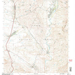United States Geological Survey Gisela, AZ (2004, 24000-Scale) digital map