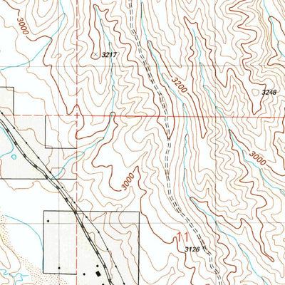 United States Geological Survey Gisela, AZ (2004, 24000-Scale) digital map