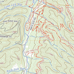 United States Geological Survey Glace, WV (2023, 24000-Scale) digital map