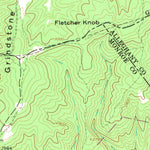 United States Geological Survey Glace, WV-VA (1966, 24000-Scale) digital map