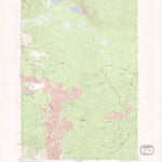 United States Geological Survey Glaciate Butte, WA (1970, 24000-Scale) digital map