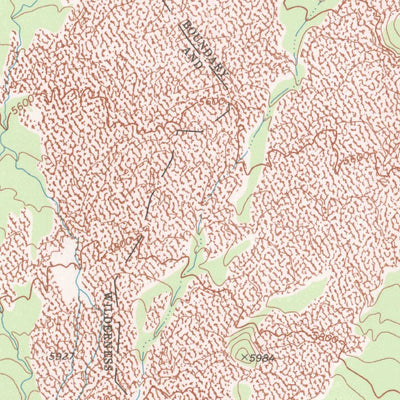 United States Geological Survey Glaciate Butte, WA (1970, 24000-Scale) digital map