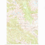 United States Geological Survey Glacier Peak West, WA (1988, 24000-Scale) digital map