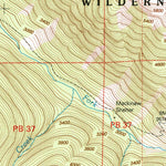 United States Geological Survey Glacier Peak West, WA (1999, 24000-Scale) digital map