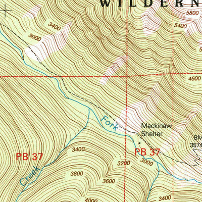 United States Geological Survey Glacier Peak West, WA (1999, 24000-Scale) digital map