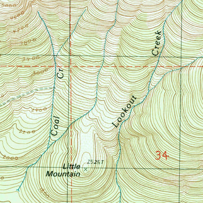 United States Geological Survey Glacier, WA (1989, 24000-Scale) digital map