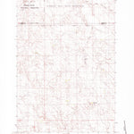 United States Geological Survey Glad Valley, SD (1982, 24000-Scale) digital map