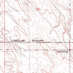 United States Geological Survey Glad Valley, SD (1982, 24000-Scale) digital map