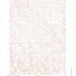United States Geological Survey Glad Valley SE, SD (1982, 24000-Scale) digital map