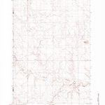 United States Geological Survey Glad Valley SW, SD (1982, 24000-Scale) digital map